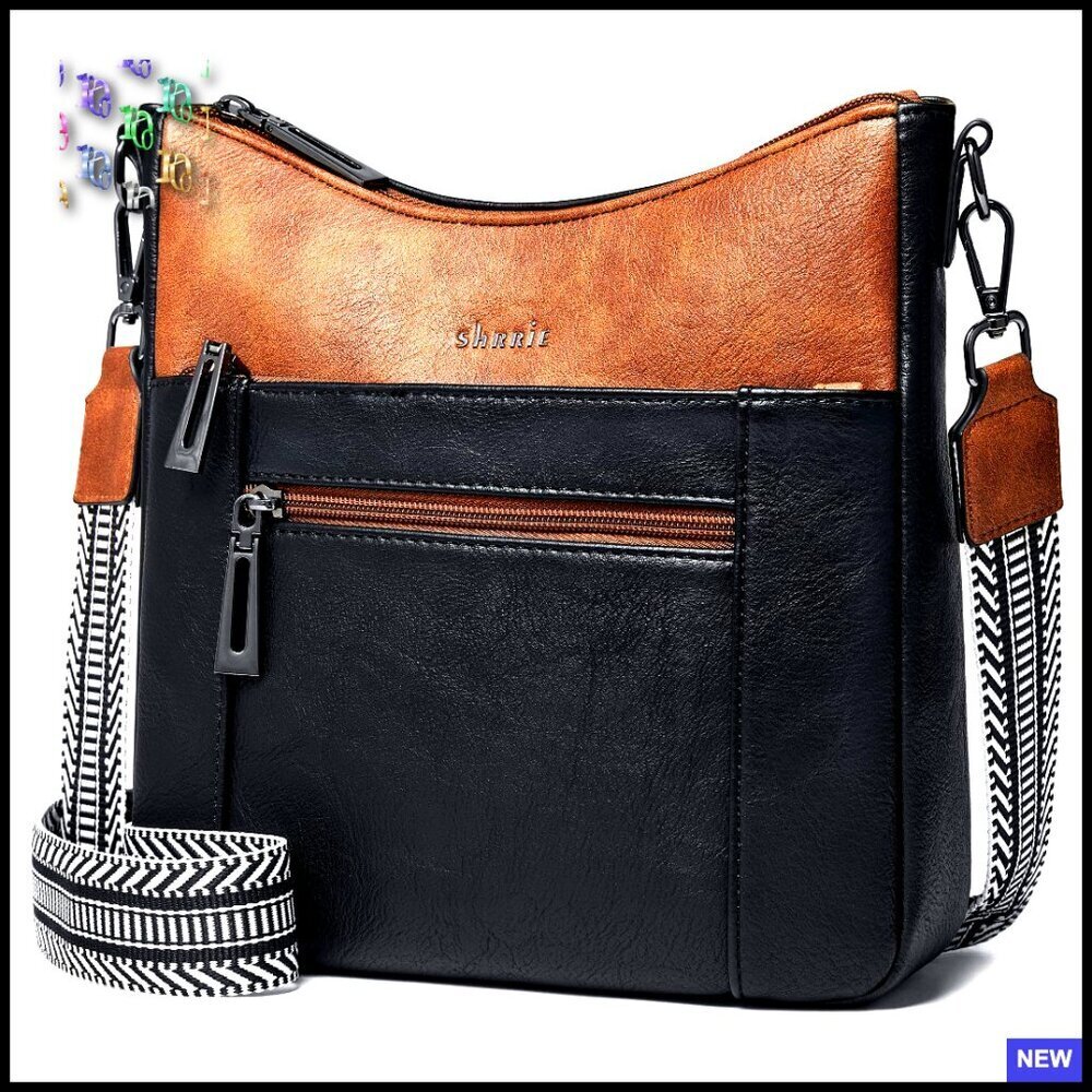 Vegan Leather Hobo Crossbody Bag Detachable Strap Travel Chic Minimal